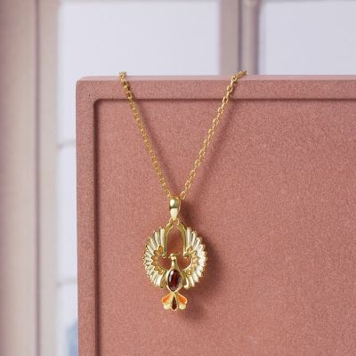 Golden Phoenix Necklace