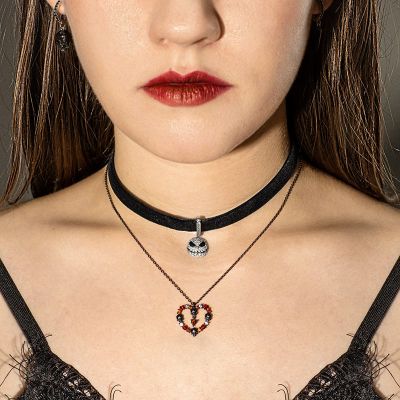 Rose & Skull Necklace