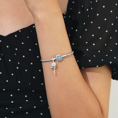 Blue Flower Basic Bracelet