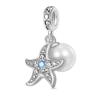 Starfish Pearl Pendant