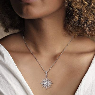 Eight-pointed Star Necklace
