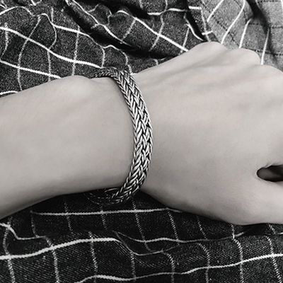 Men's Hand-Woven Bracelet