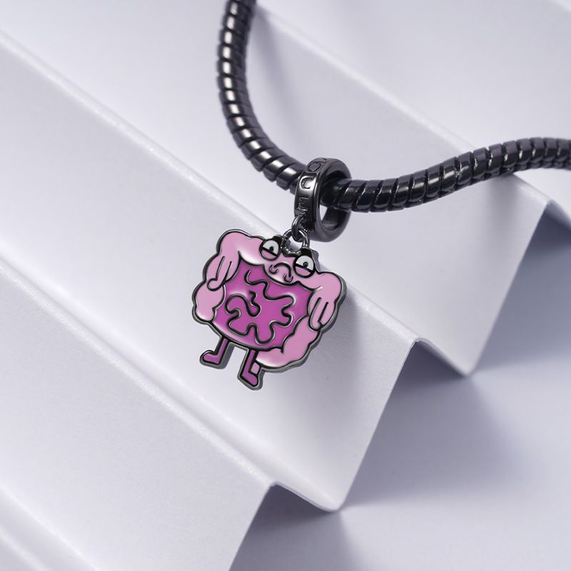 Comics Bowels Organ  Pendant