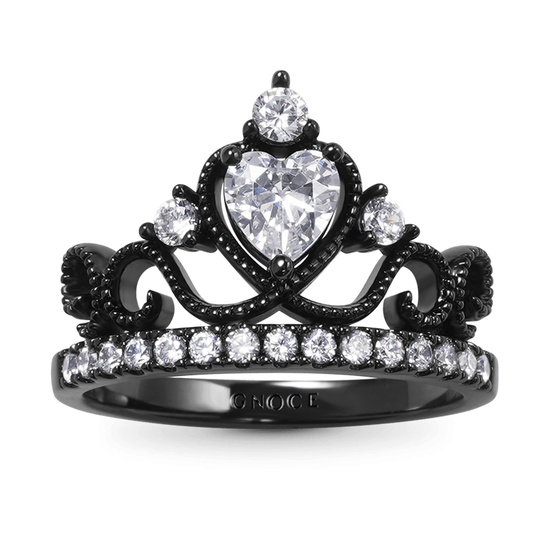 Black Crown Ring