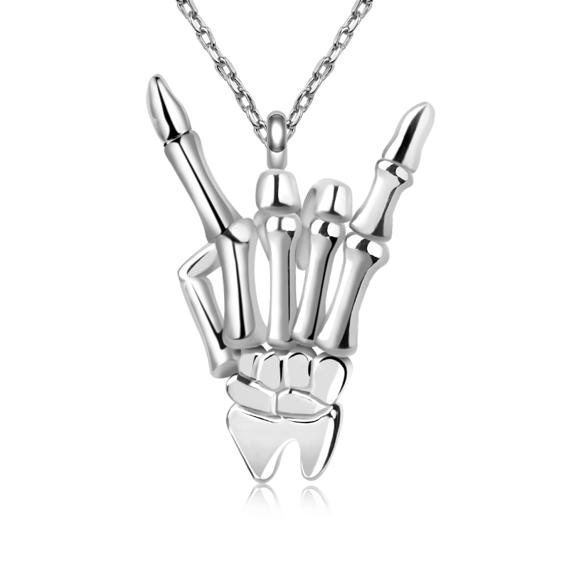 Rock Pendant Necklace Gnoce