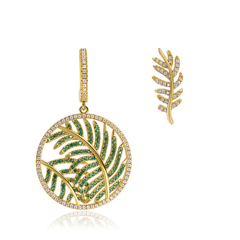 Leaves Dangle Earrings