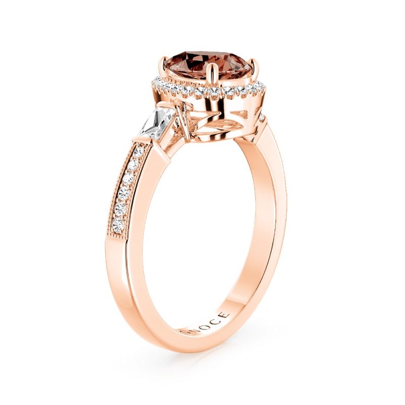 Brown Teardrop Ring