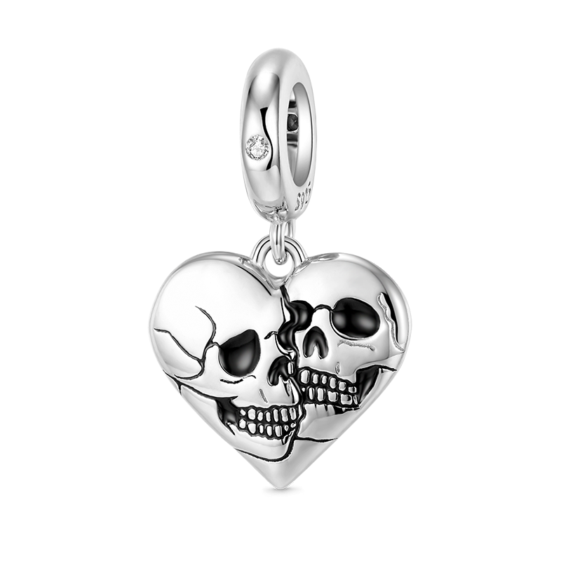 Skull Heart Pendant