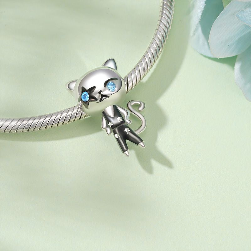 Singer Cat Charm