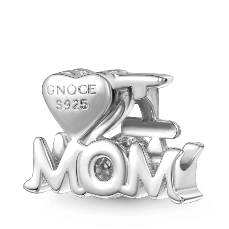 I Love Mom Charm