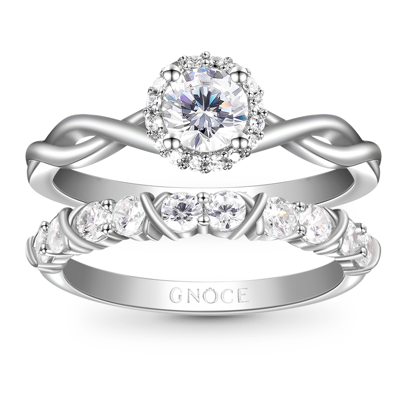Round-cut Stackable Ring