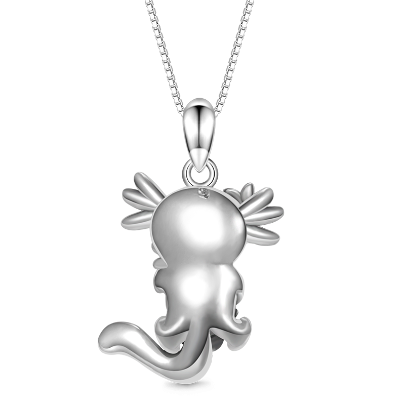 Mexican Axolotl&Baby Necklace
