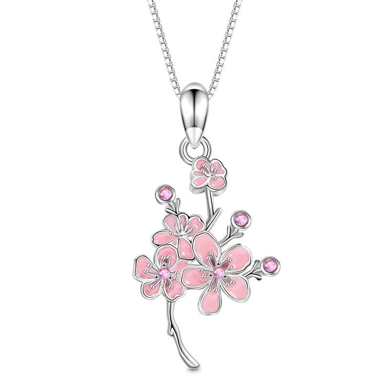 Cherry Blossoms Necklace