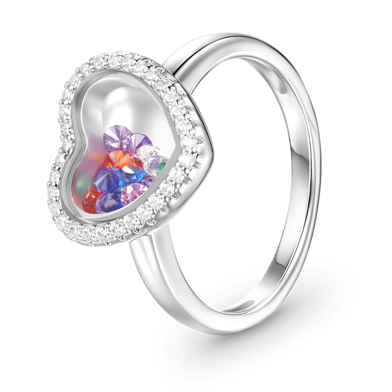 Confetti Shaker Ring