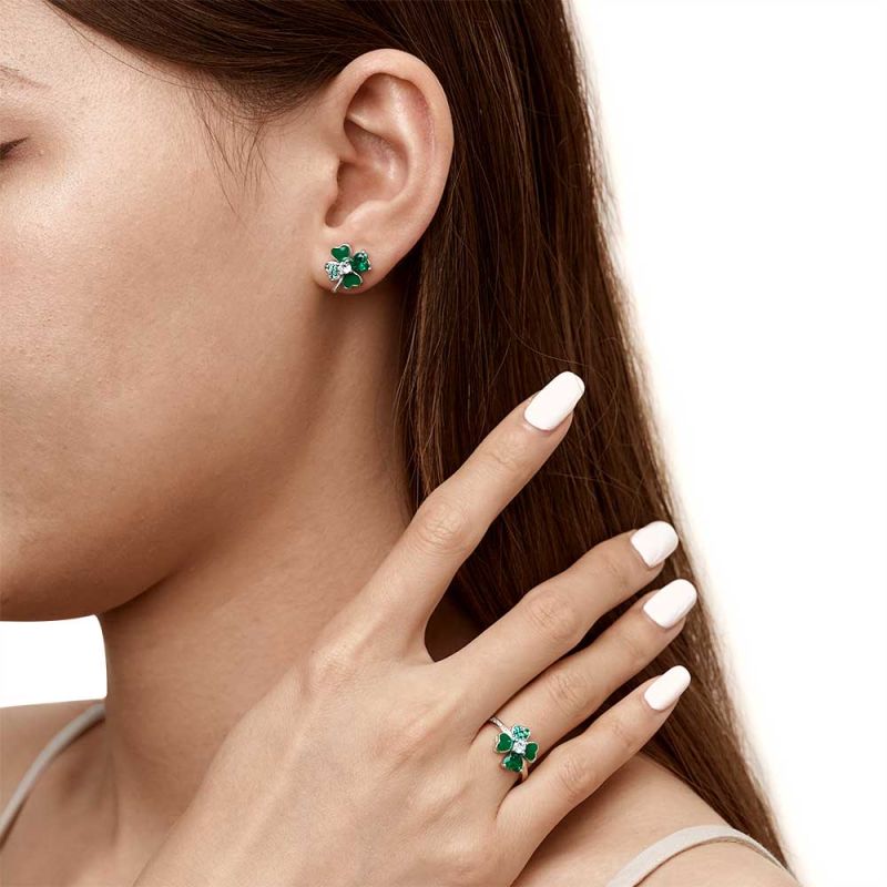 Four Leaf Clover Ring