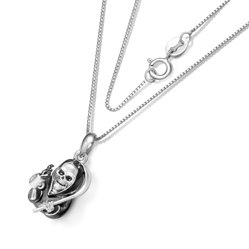 Death Skeleton Necklace