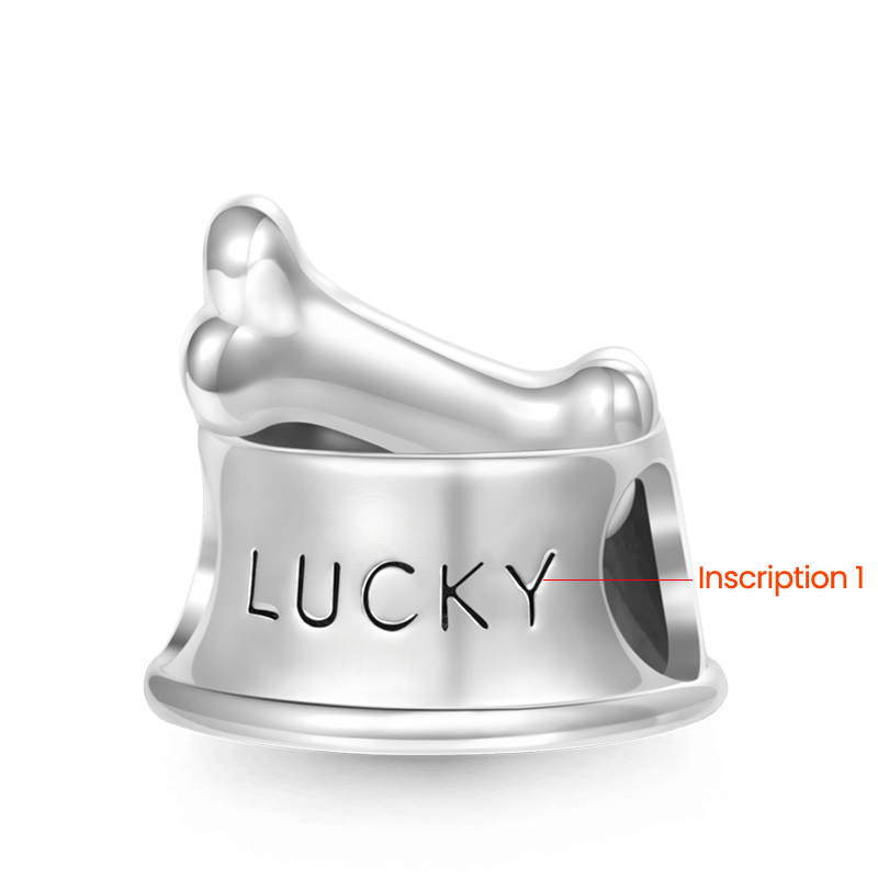 Dog Bowl Charm