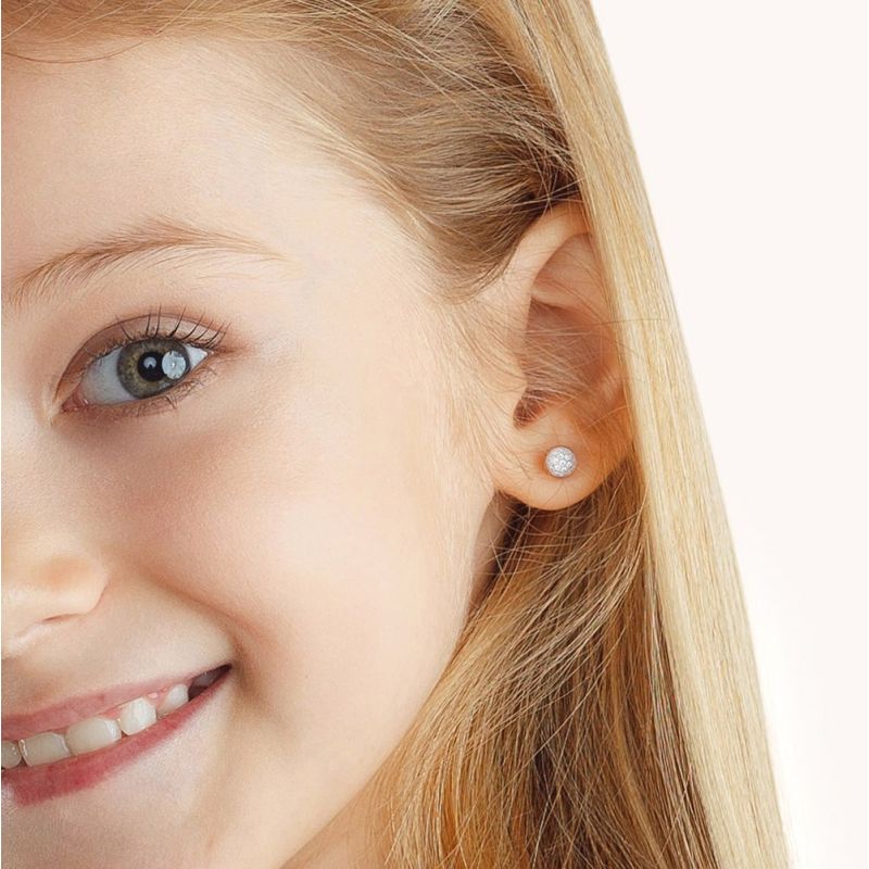 Silver Stud Earring