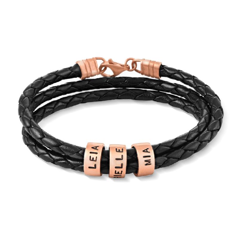Leather Magnetic Multi-layer Bracelet