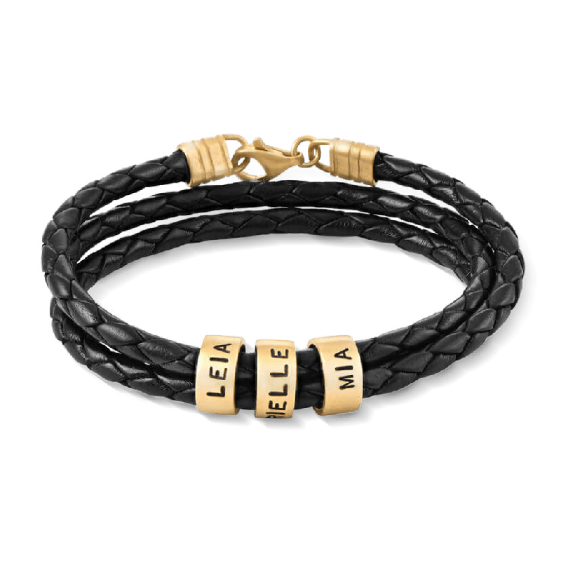 Leather Magnetic Multi-layer Bracelet