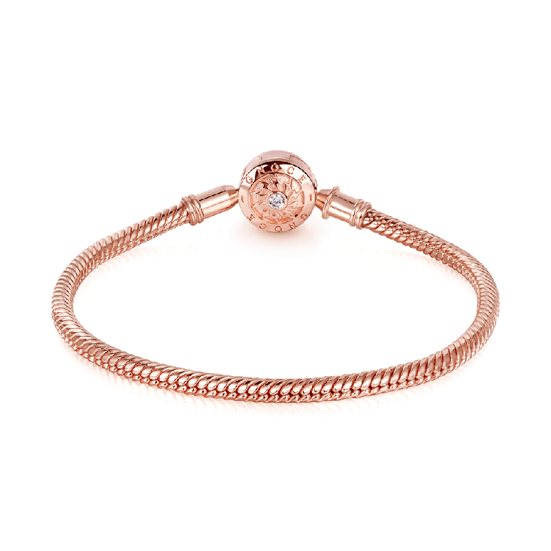 18K Rose Gold Causal Bracelet