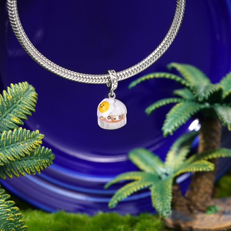 Kumo and Egg Pendant