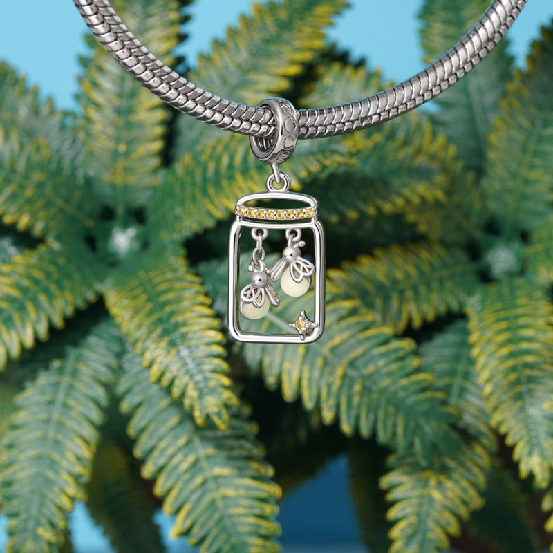 Firefly Bottle Pendant