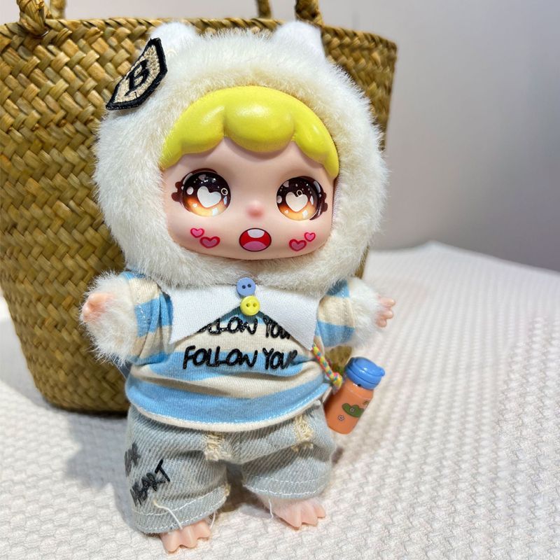 Cloud Bunny Yellow Plush Doll Pendant