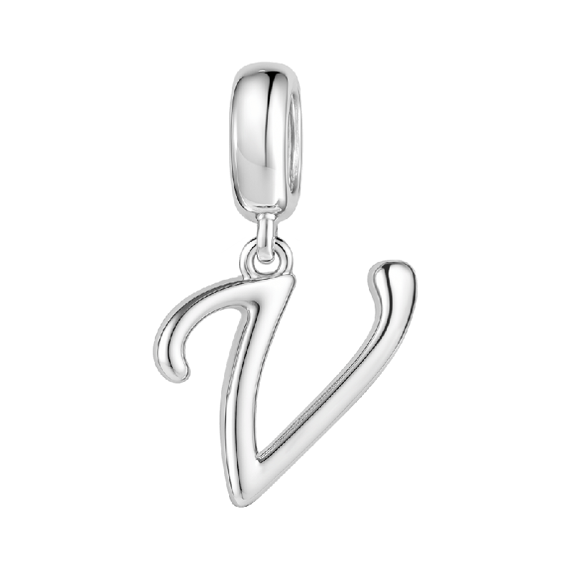 Letter V Pendant