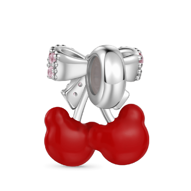 Cherry Bear Charm