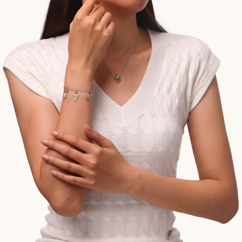 Grinch Chain Bracelet