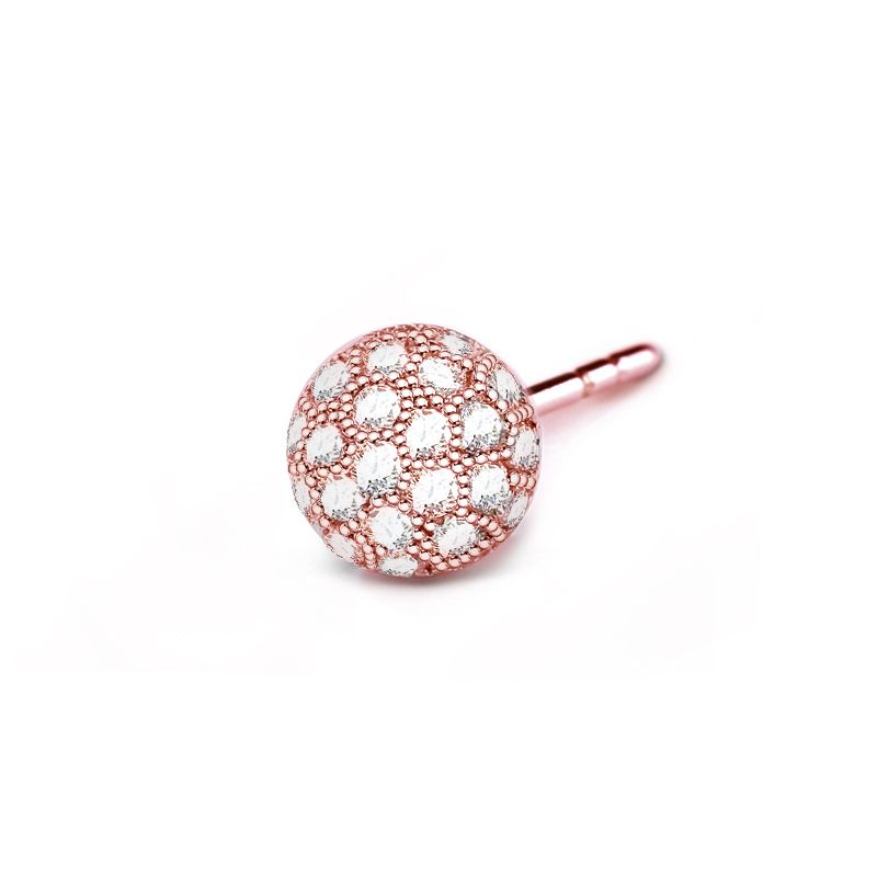 Rose Gold Stud Earring