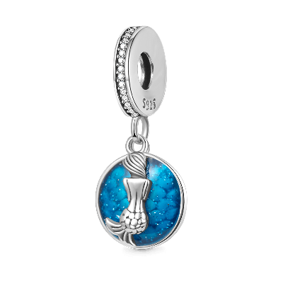 Mermaid & Sea Pendant
