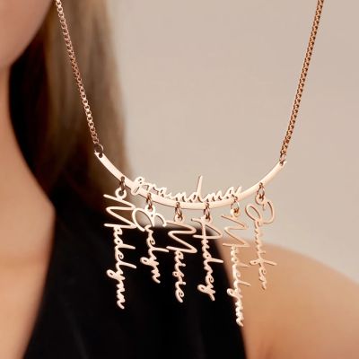 Family Names Necklace
