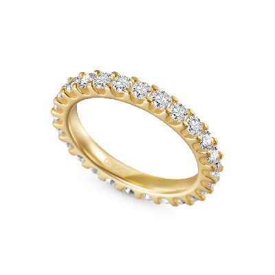 14K/10K Solid Gold Eternity Ring
